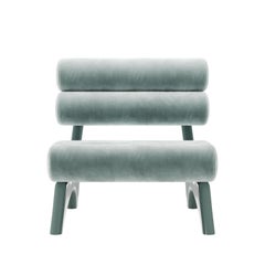 Postmodern Kintai Armchair with Arched Structure by Mavo Atelier, Handmade