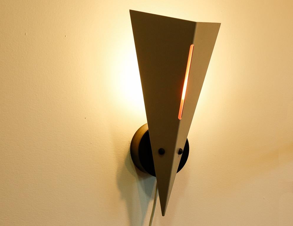 Post-Modern Postmodern 'Kite' Sconce Lamp by Dijkstra, Holland