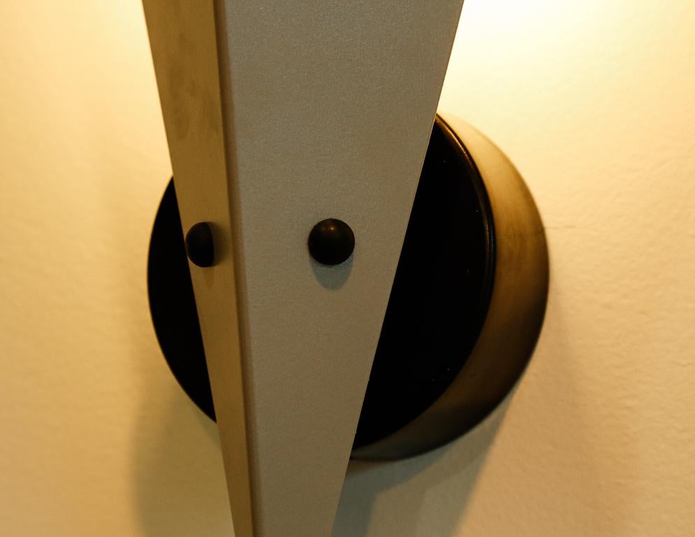 Postmodern 'Kite' Sconce Lamp by Dijkstra, Holland In Excellent Condition In Brooklyn, NY