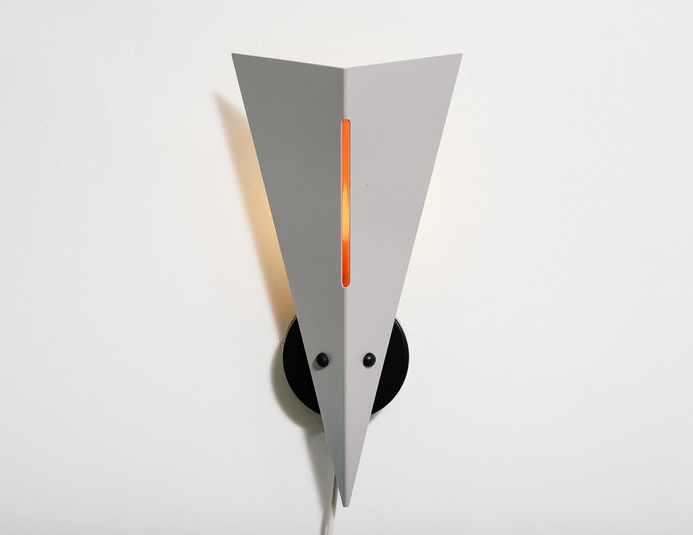 Late 20th Century Postmodern 'Kite' Sconce Lamp by Dijkstra, Holland