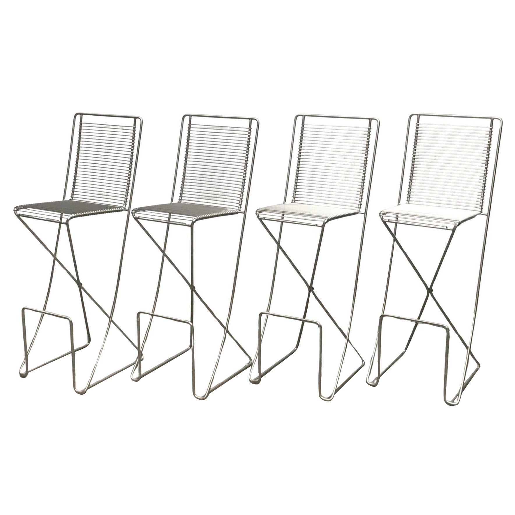 Postmodern Kreuzschwinger Bar Kitchen Stools 2nd Generation by Till Behrens in vendita