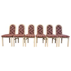 Chaises de salle à manger laquées postmodernes