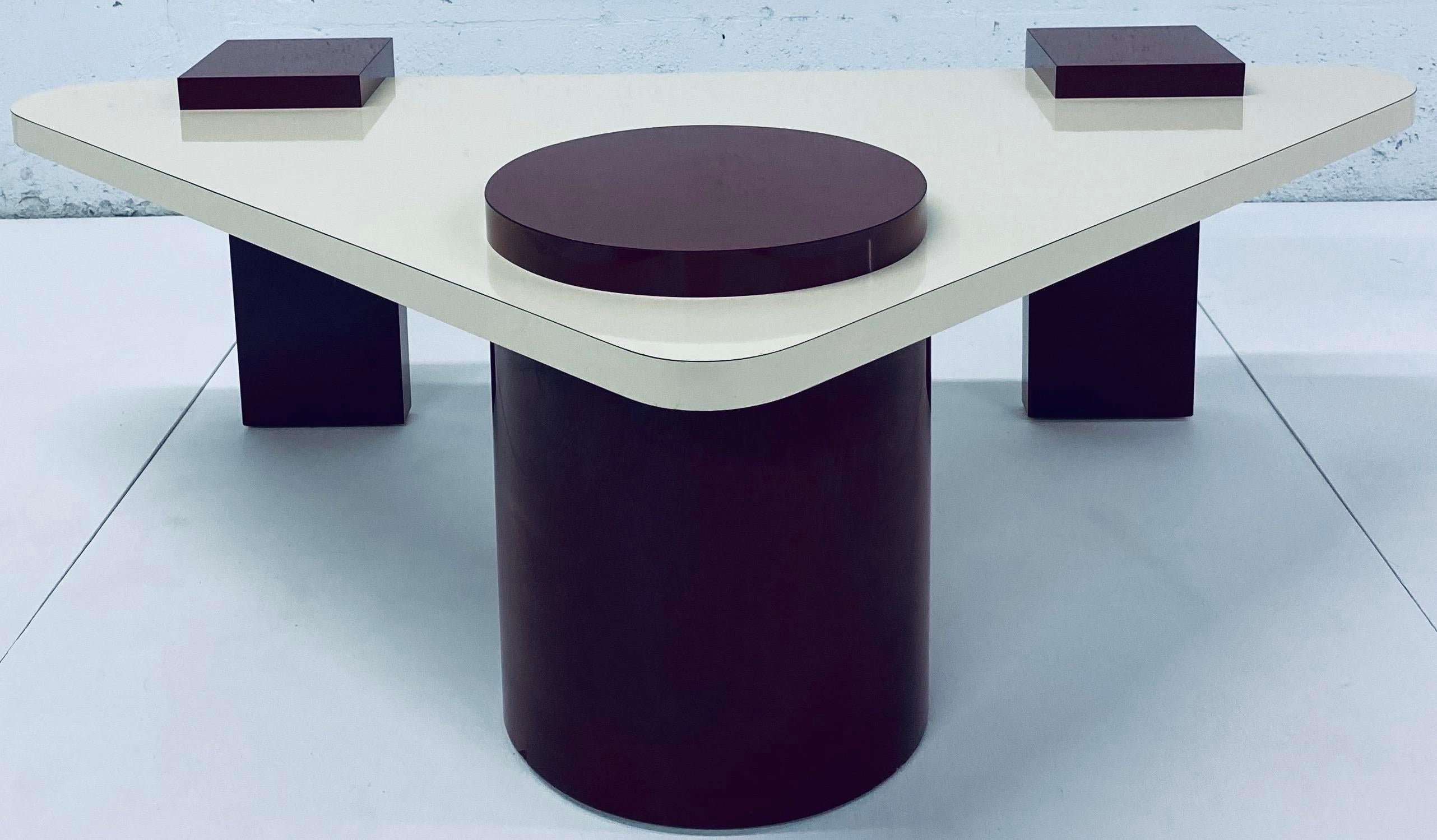 Postmodern Laminate Coffee Table, 1980s 5