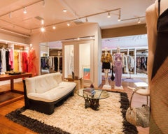 Postmodern leather loveseat by Nicoletti Salotti, late 20th century