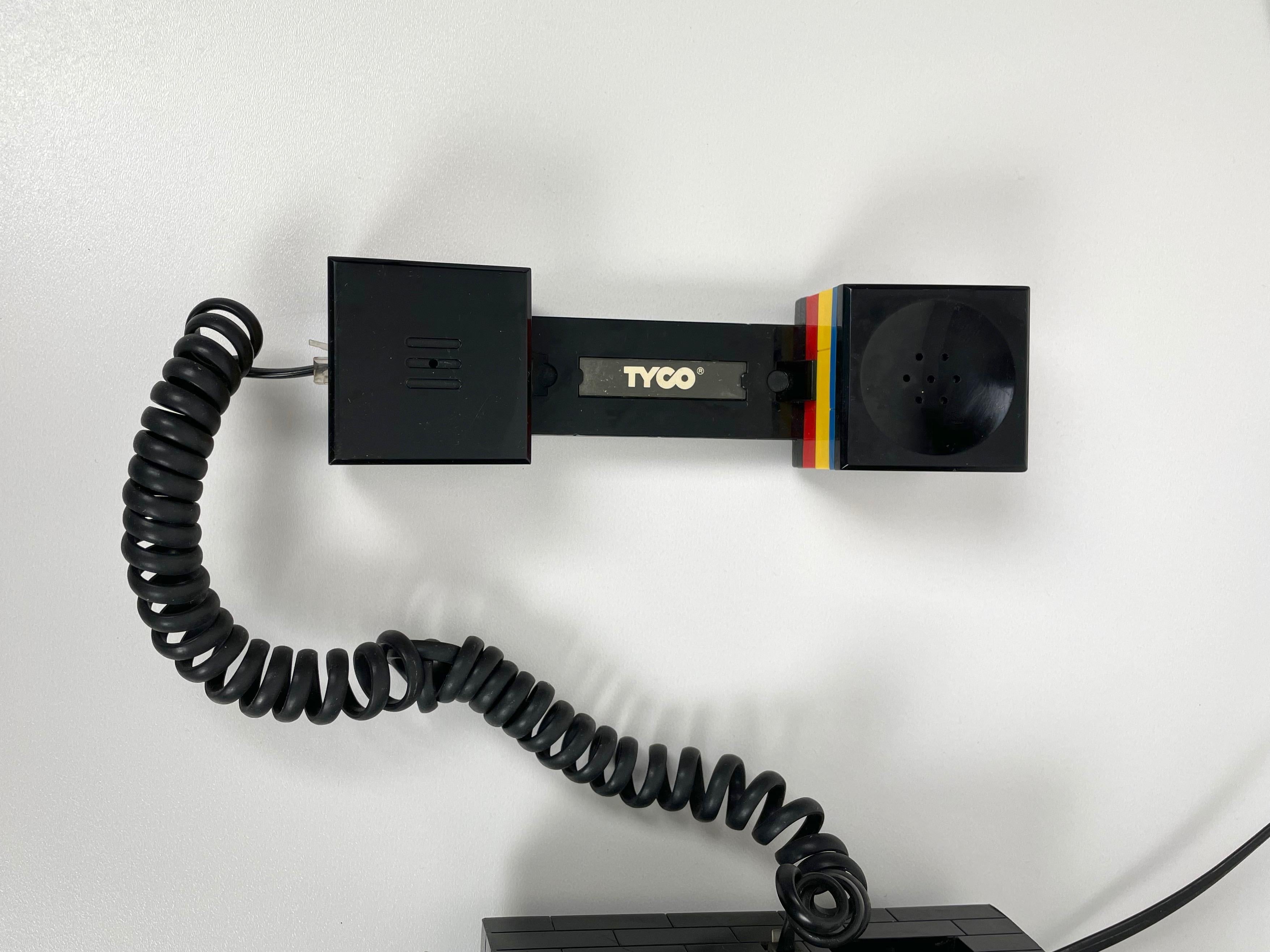 Postmodern “LEGO” Telephone Phone by Tyco For Sale 1