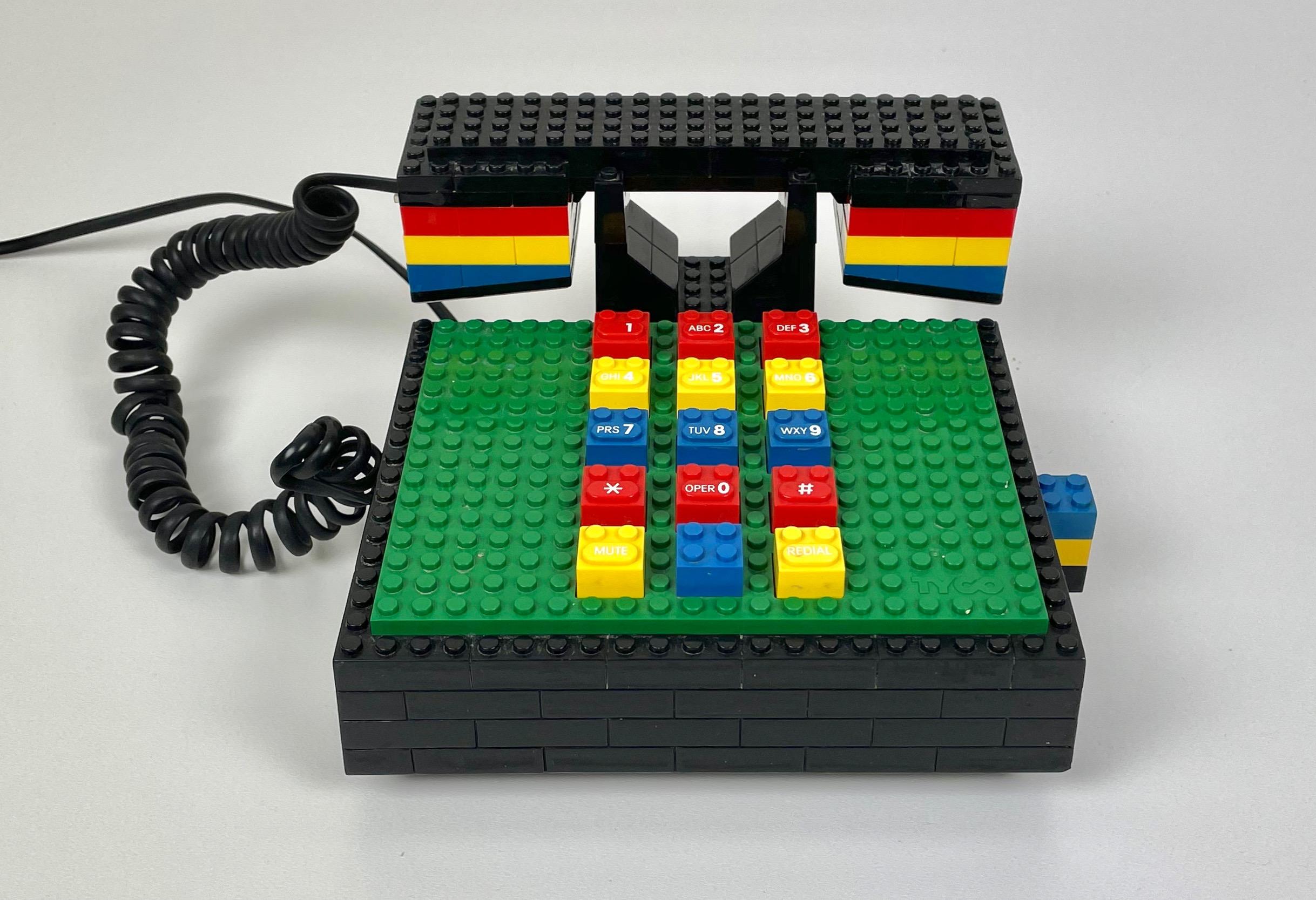 Postmodernes LEGO-Postmodernes Telefon von Tyco (Japanisch) im Angebot