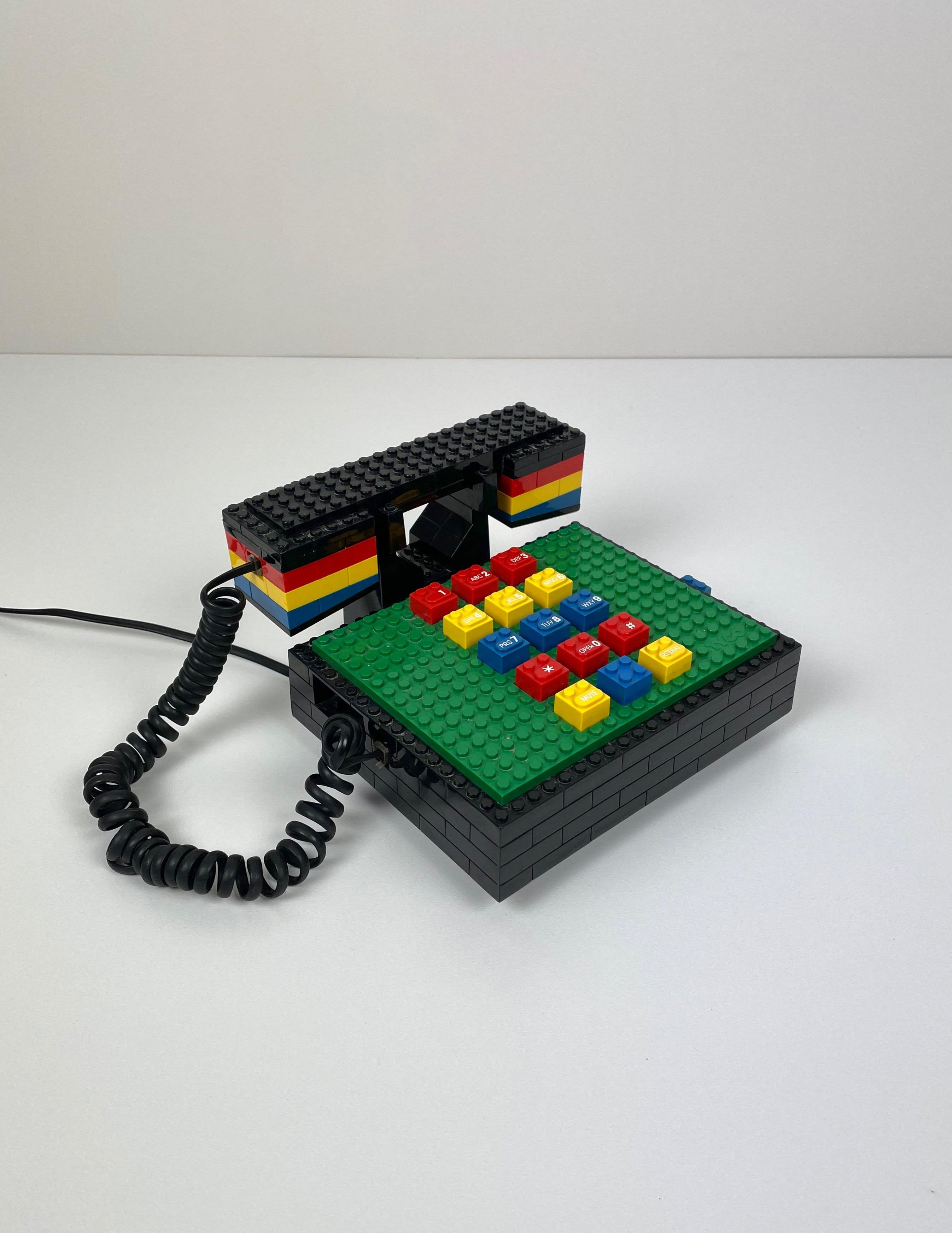 Postmodernes LEGO-Postmodernes Telefon von Tyco (Ende des 20. Jahrhunderts) im Angebot