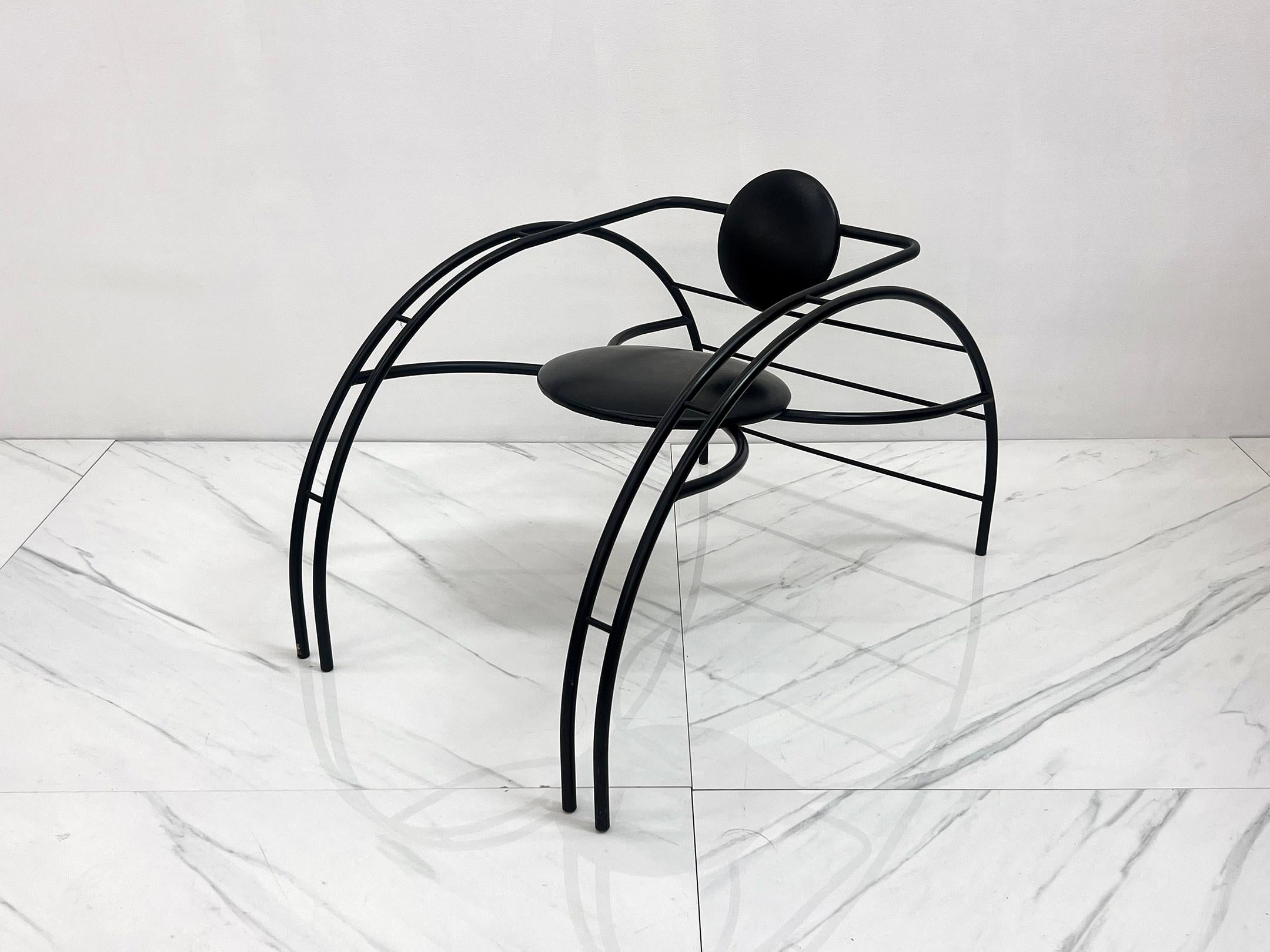 Post-Modern Postmodern Les Amisca Quebec 69 Spider Chair For Sale