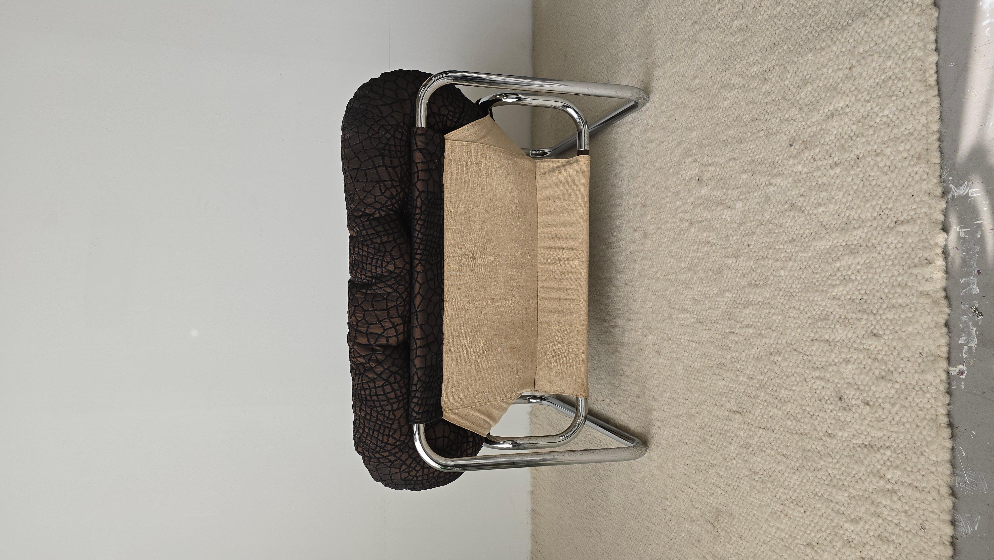 Mid-Century Modern Postmodern Lounge Chair designed by Johan Bertil Häggström for Swed Form