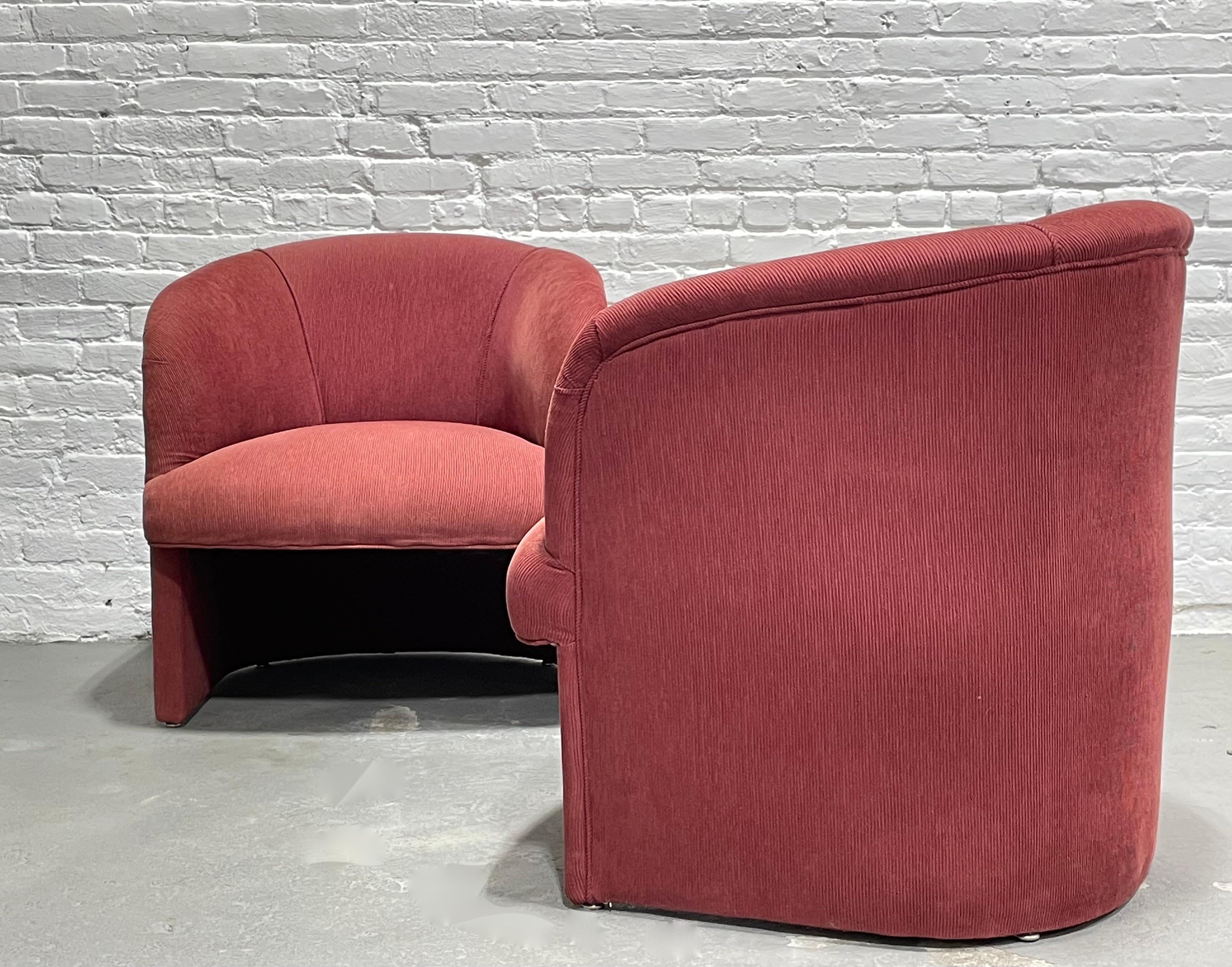 Postmodern Lounge Chairs / Armchairs, a Pair For Sale 2