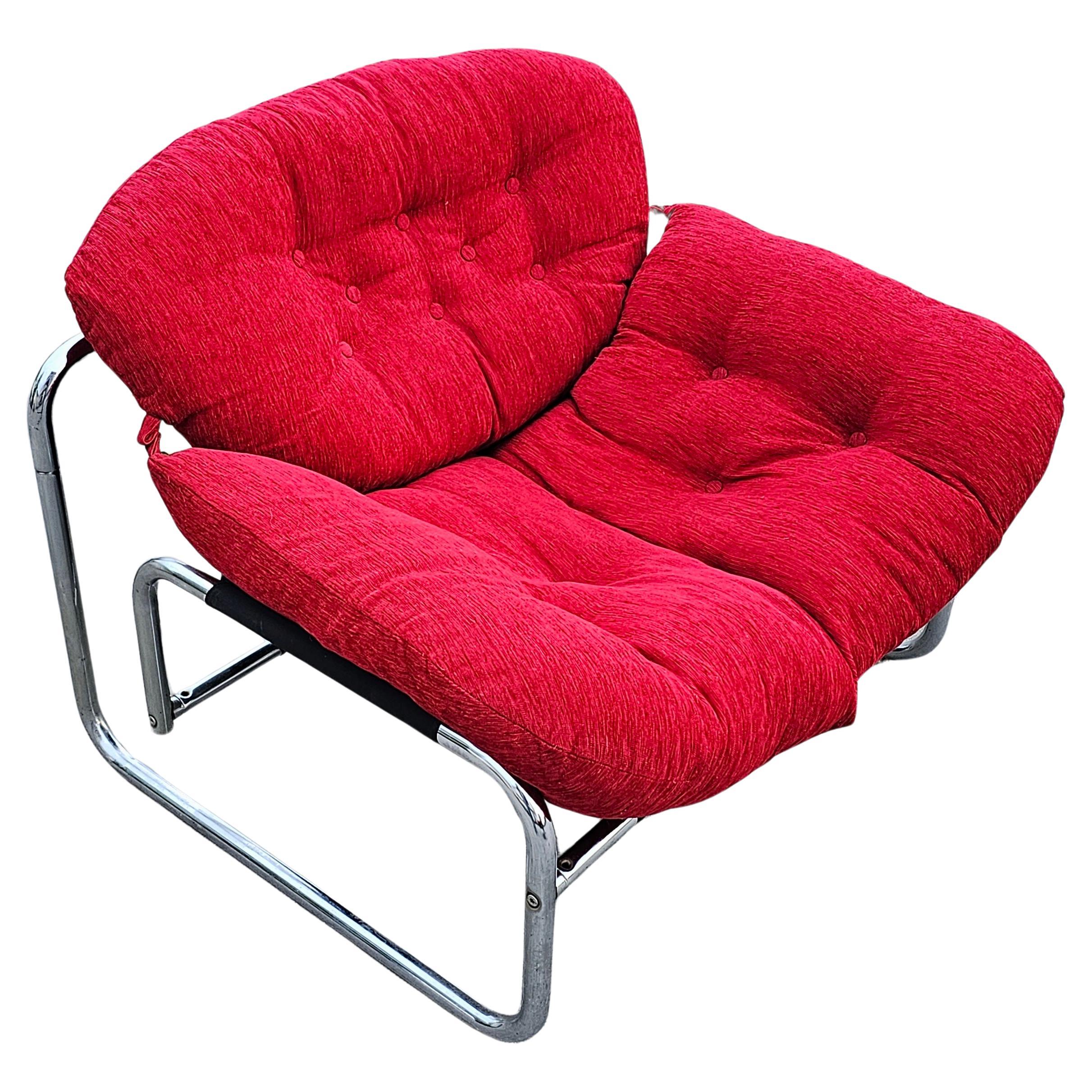 Postmodern Lounge Chairs designed by Johan Bertil Häggström for Swed Form, 1970s For Sale