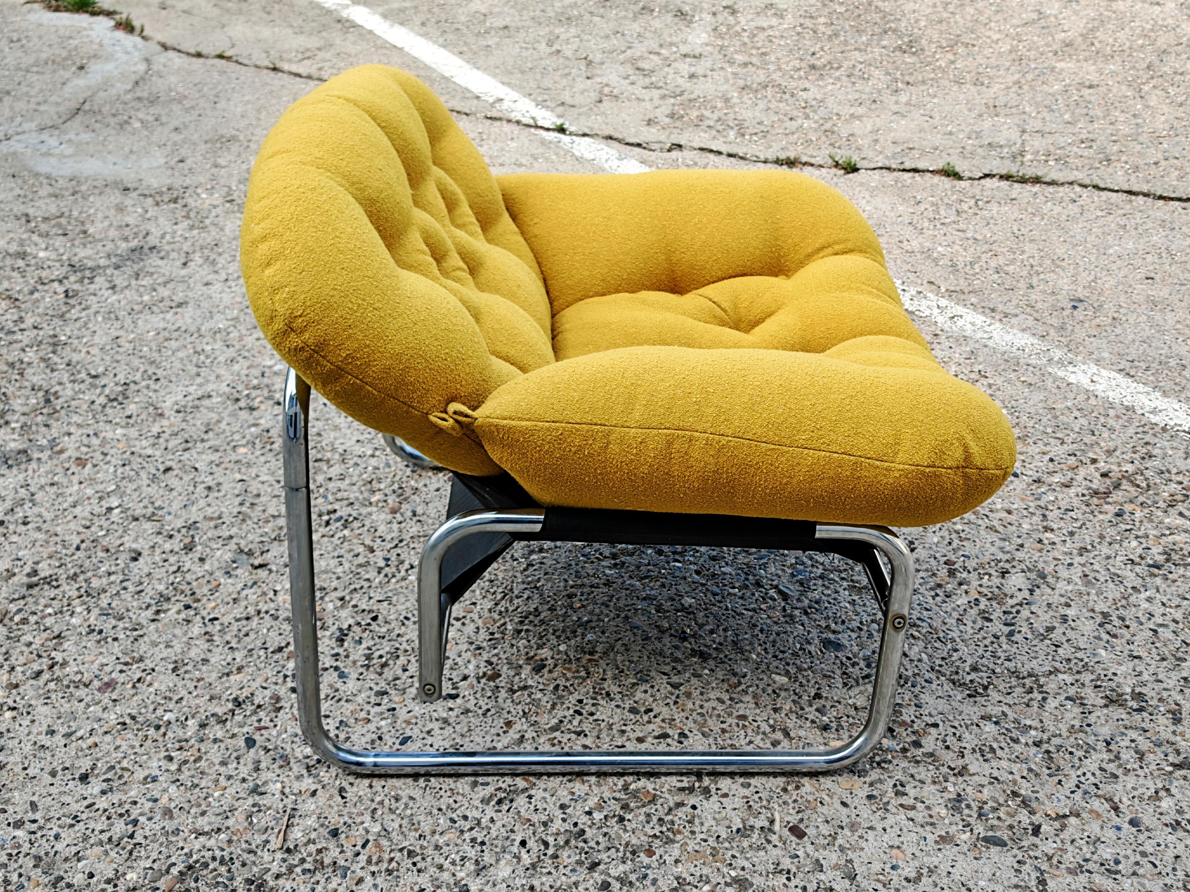 Postmodern Lounge Chairs designed by Johan Bertil Häggström for Swed Form, 1973 For Sale 5