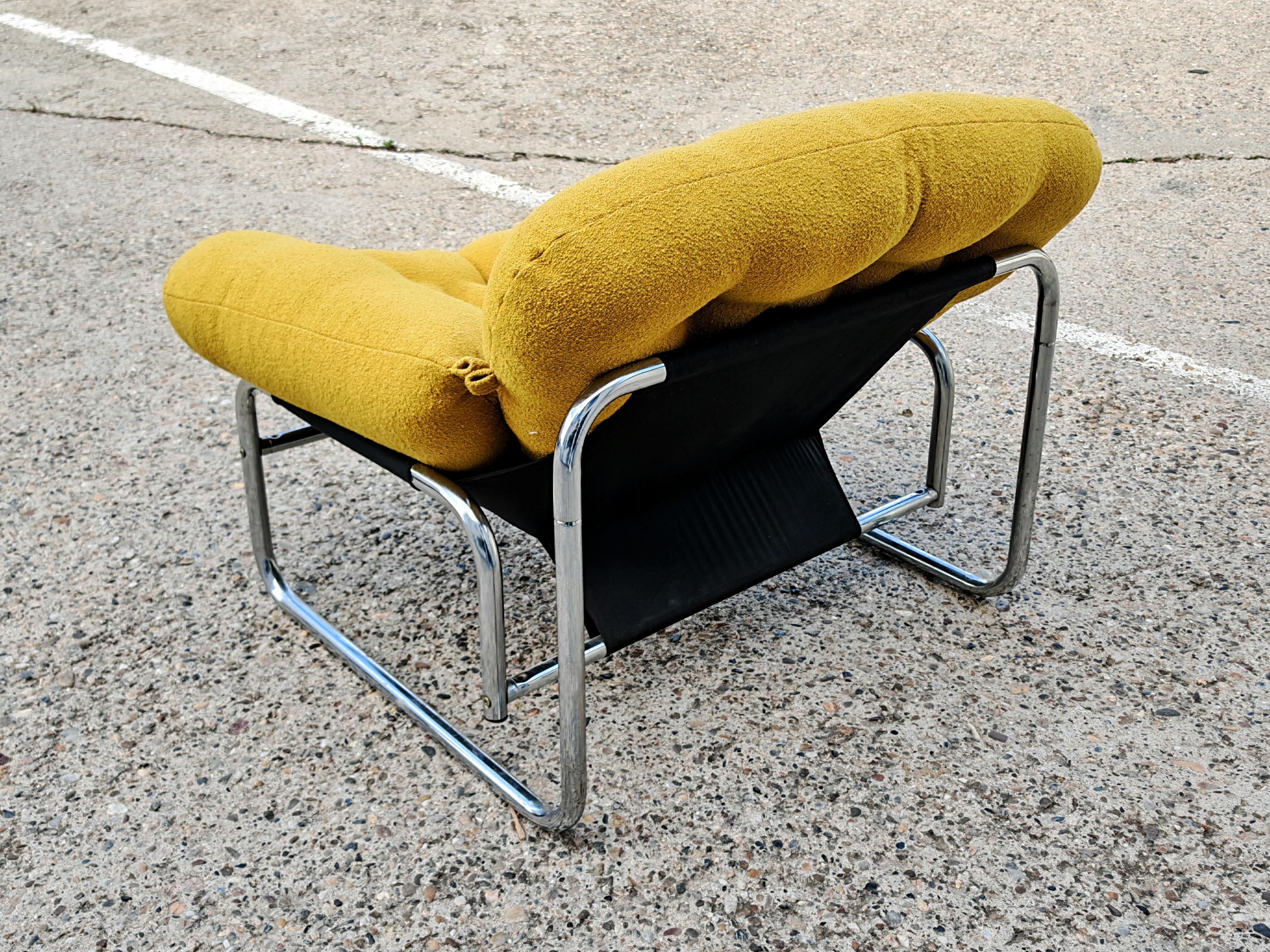 Postmodern Lounge Chairs designed by Johan Bertil Häggström for Swed Form, 1973 For Sale 2