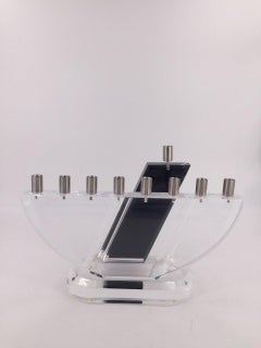 Postmodern Lucite Menorah