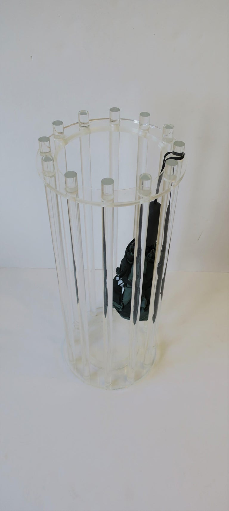 Lucite Umbrella Holder Stand For Sale at 1stDibs lucite umbrella stand