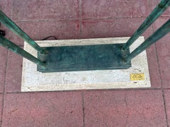 Postmodern Majestic rare floor Torchiere Lamp Signed by Walter Prosper