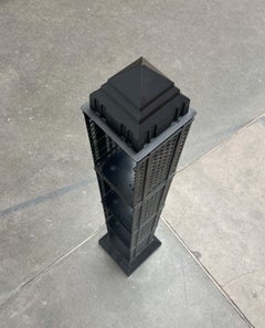 Postmodern Manhattan 5th Avenue CD Rack Tower from Koziol, Germany, 1990s