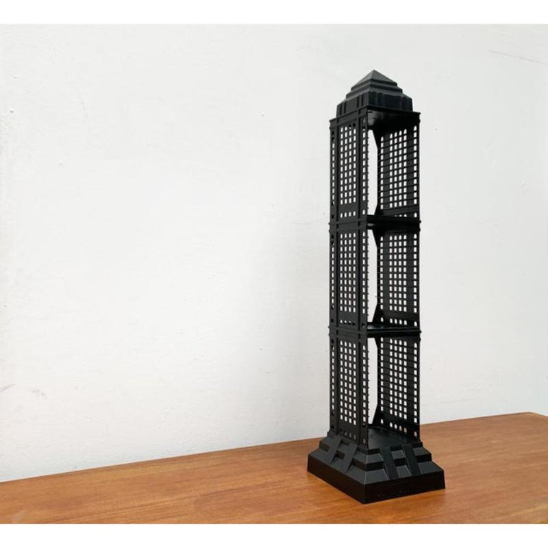 Post-Modern Postmodern Manhattan 5th Avenue CD Rack Tower from Koziol, Germany, 1990s For Sale