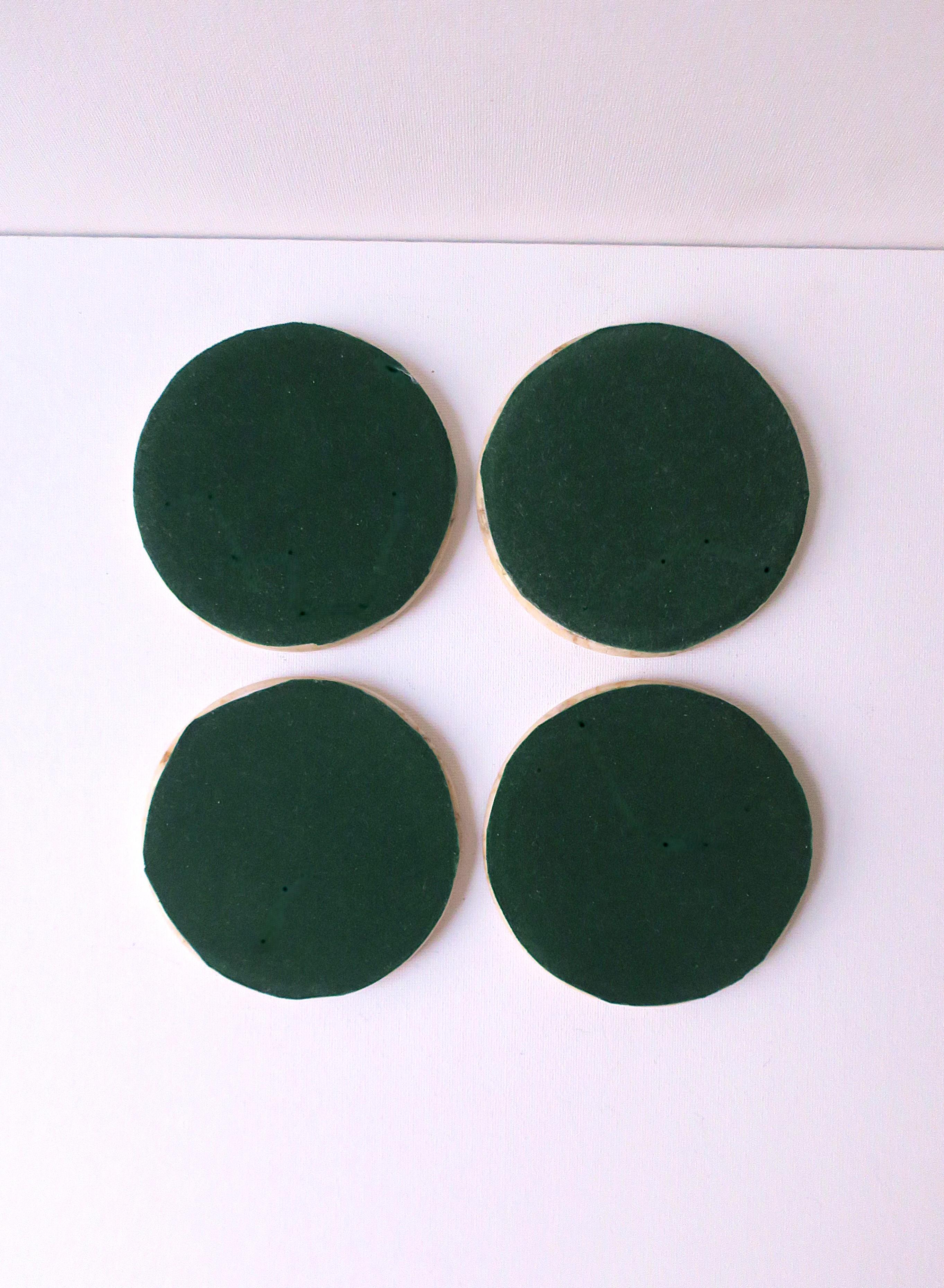 Postmodern Marble Coasters, circa '80s For Sale 2