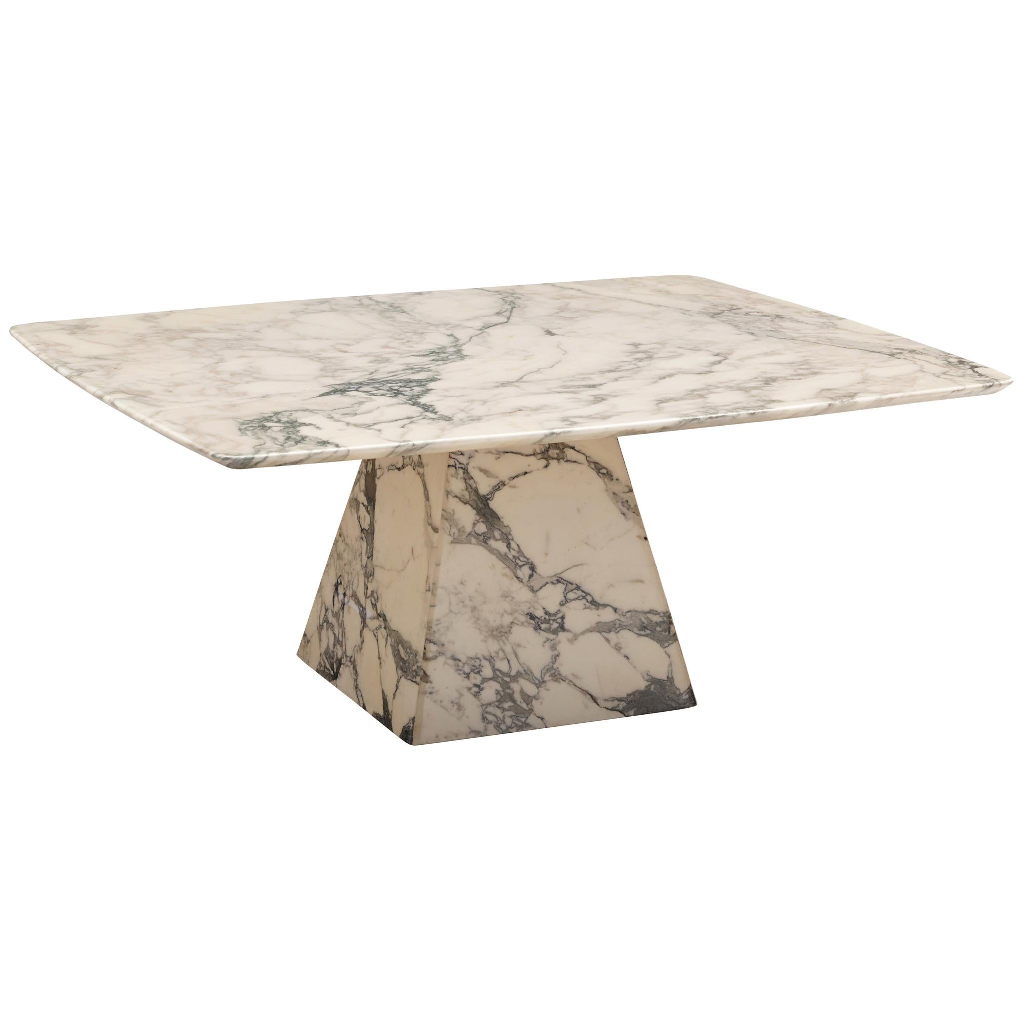 Postmodern Marble Coffee Table