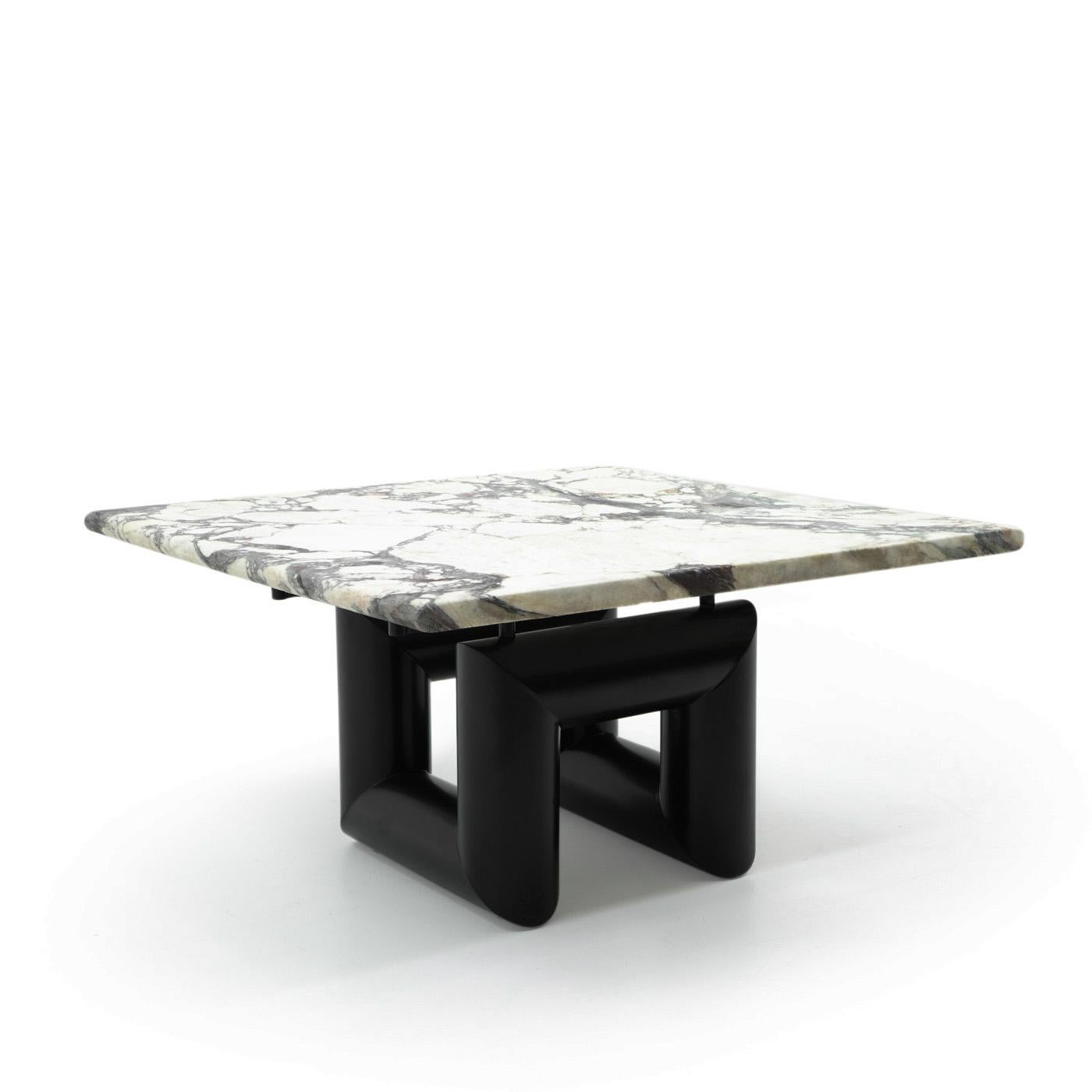 Postmoderne Table basse postmoderne Mario Botta Terzo par Alias, années 1980 en vente