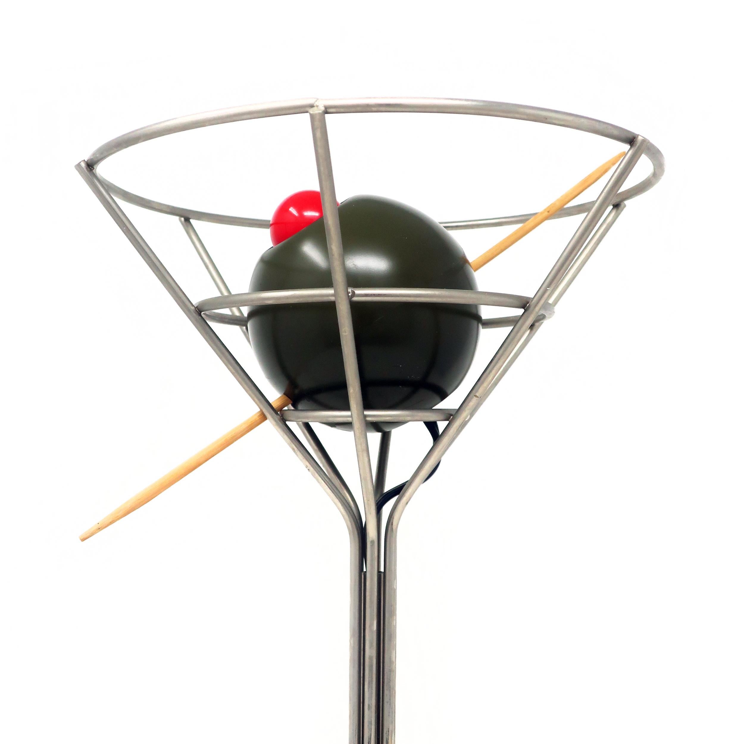 Lámpara de Martini postmoderna de David Krys en Bueno estado para la venta en Brooklyn, NY