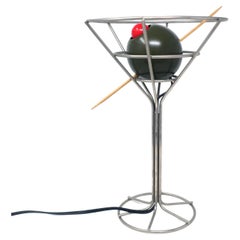 Vintage Postmodern Martini Lamp by David Krys