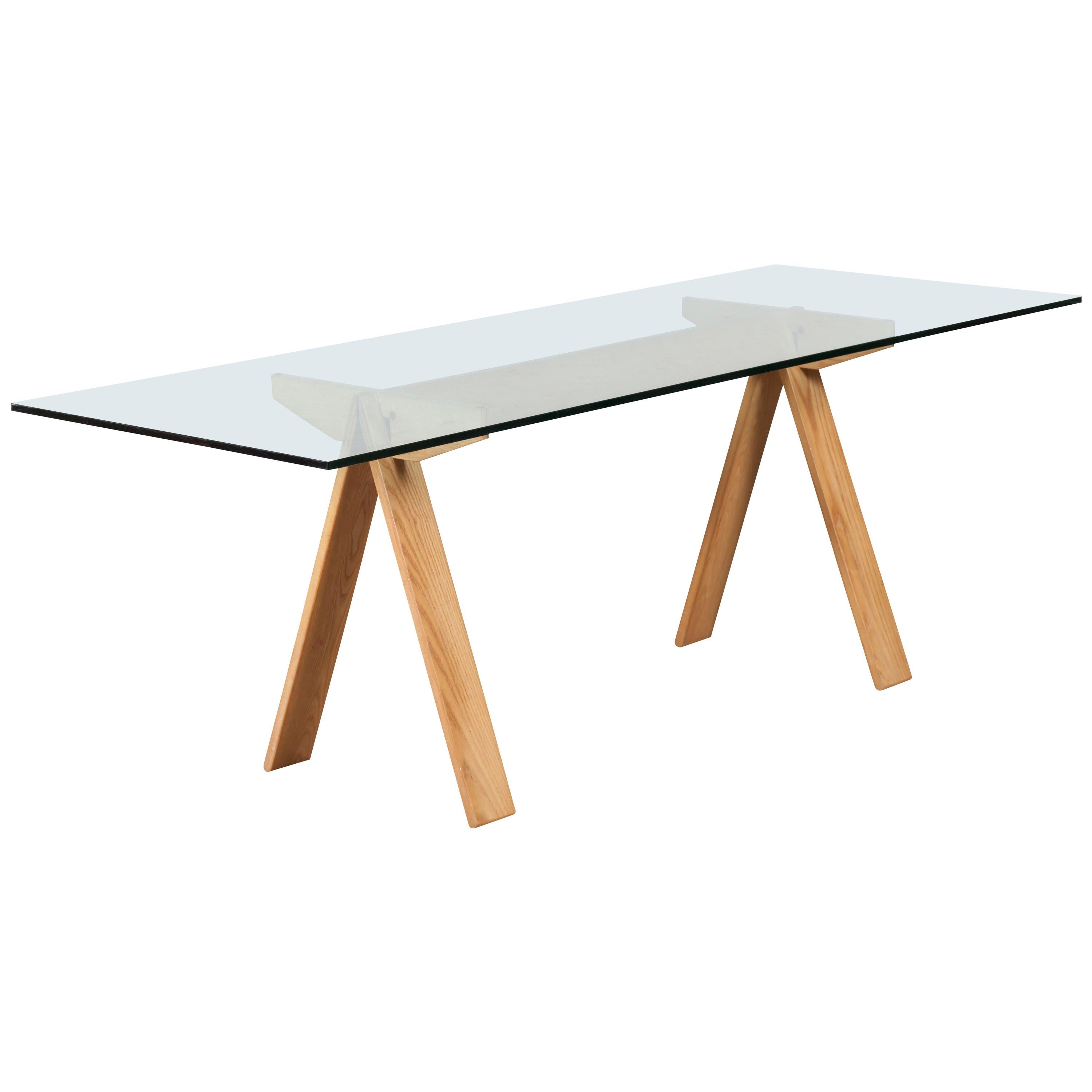 Postmodern 'Martino' Dining Table by Gigi Sabadin for Emme, Italy, 1973 For Sale