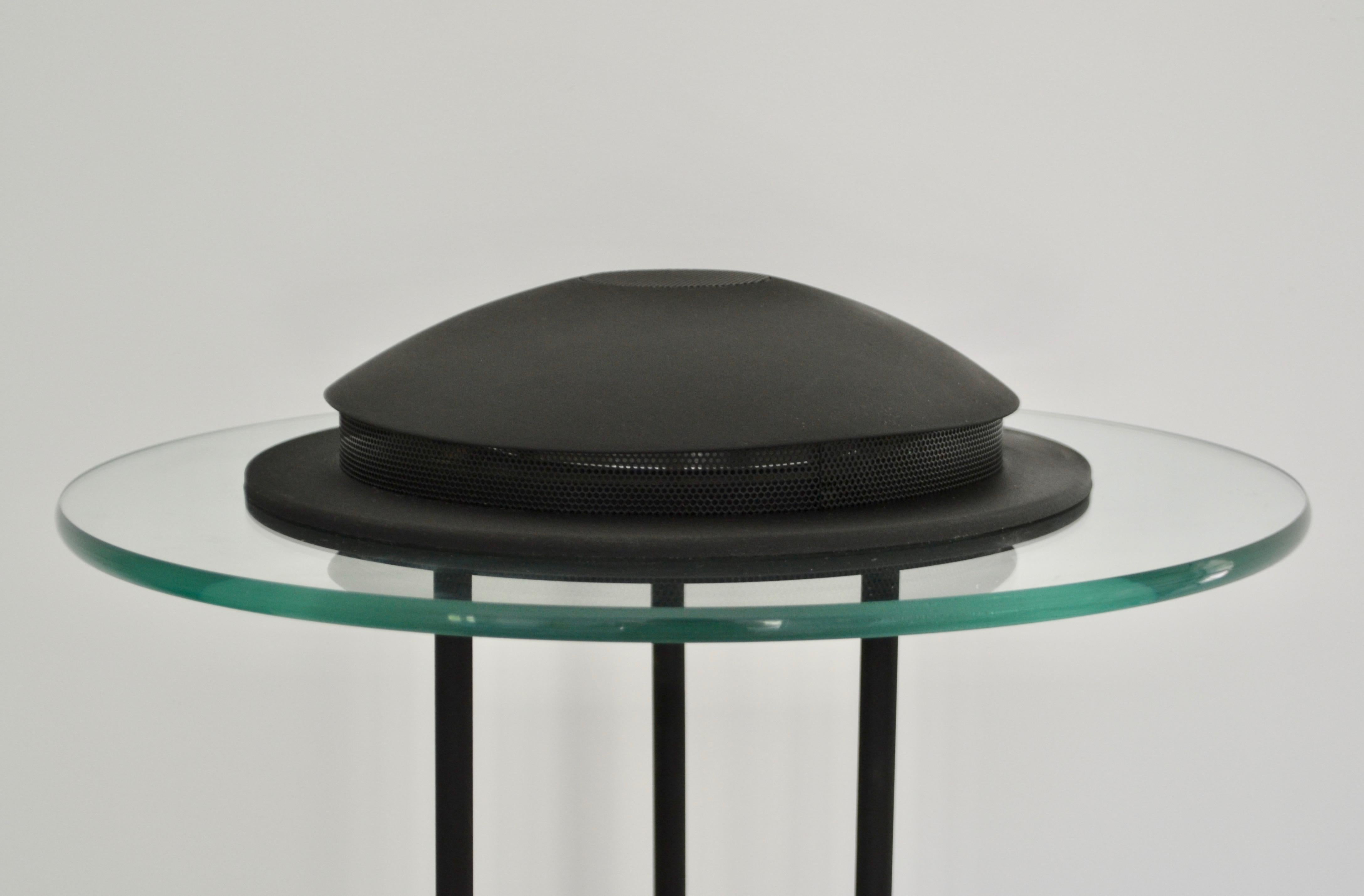 American Postmodern Matte Black Table Lamp For Sale