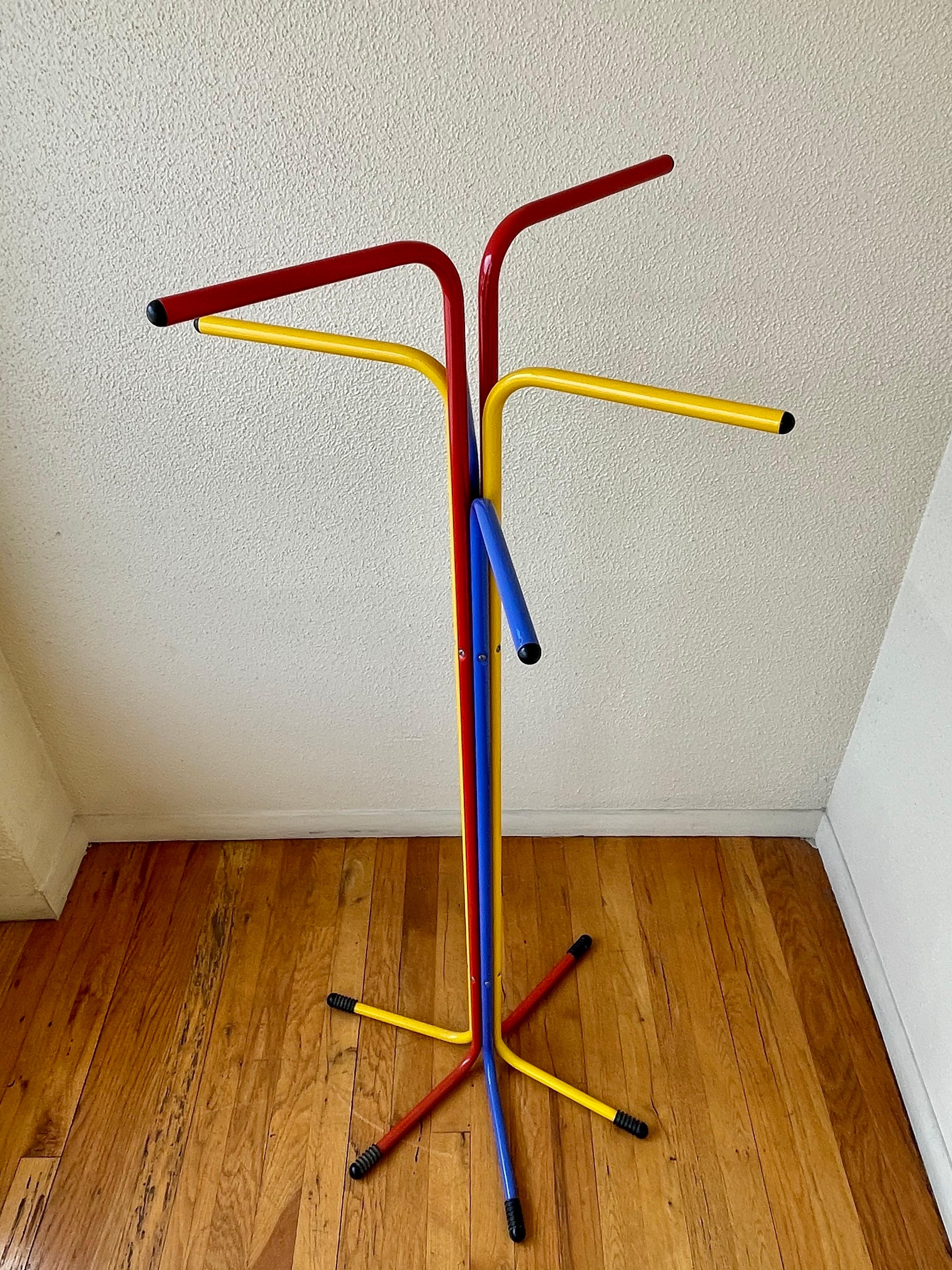 Post-Modern Postmodern Memphis Era Italian Coat Rack