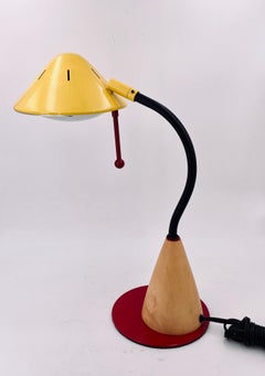 Postmodern Memphis Era Multidirectional Desk Table Lamp