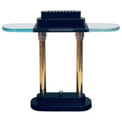 Lampe de bureau postmoderne de l'ère Memphis par Robert Sonneman