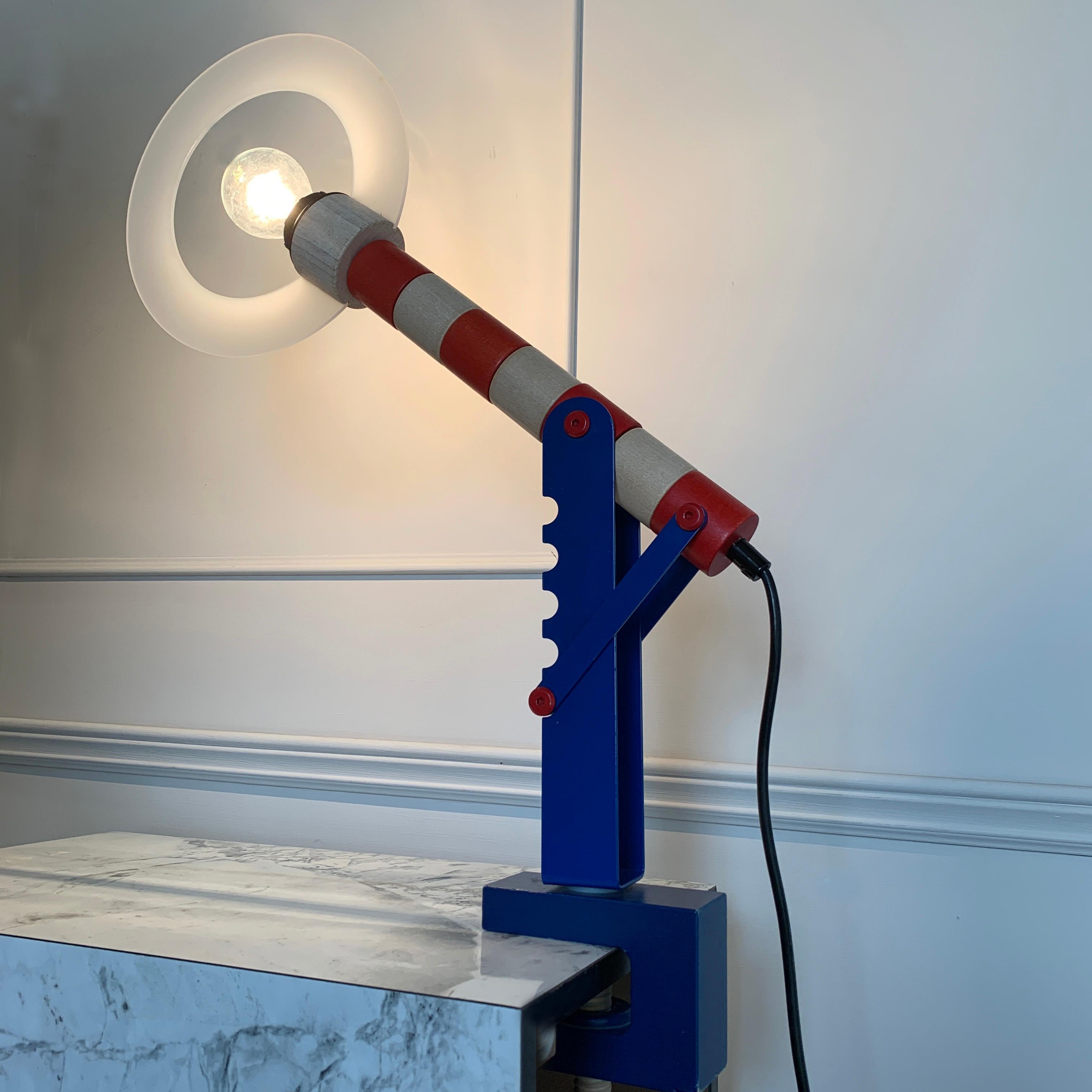 Postmodern Memphis 'Haba' Table Lamp, 1980s 2