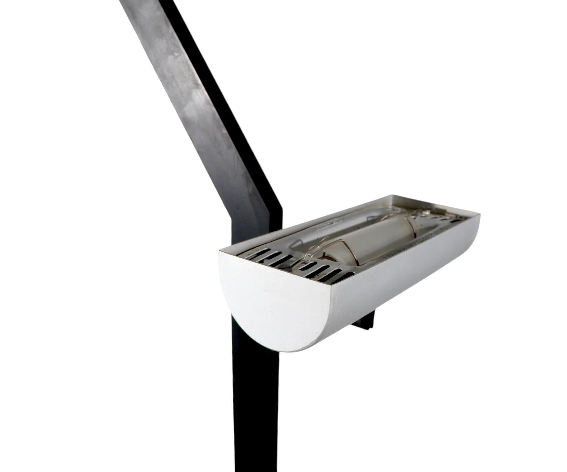 Postmodern Memphis School Zen Floor Lamp by Gismondi for Artimede Made in Italy For Sale 9