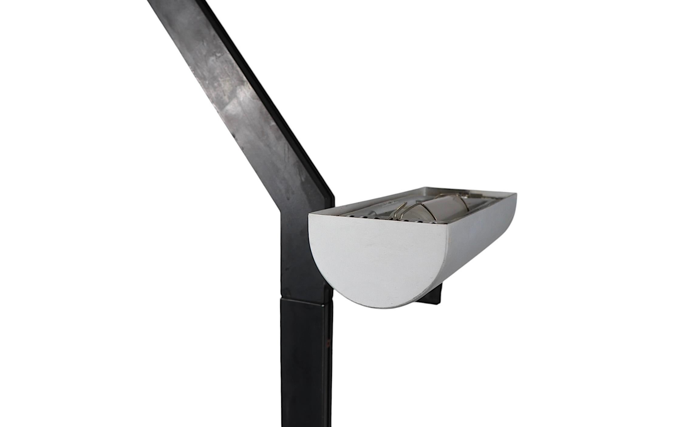 Aluminum Postmodern Memphis School Zen Floor Lamp by Gismondi for Artimede Made in Italy For Sale
