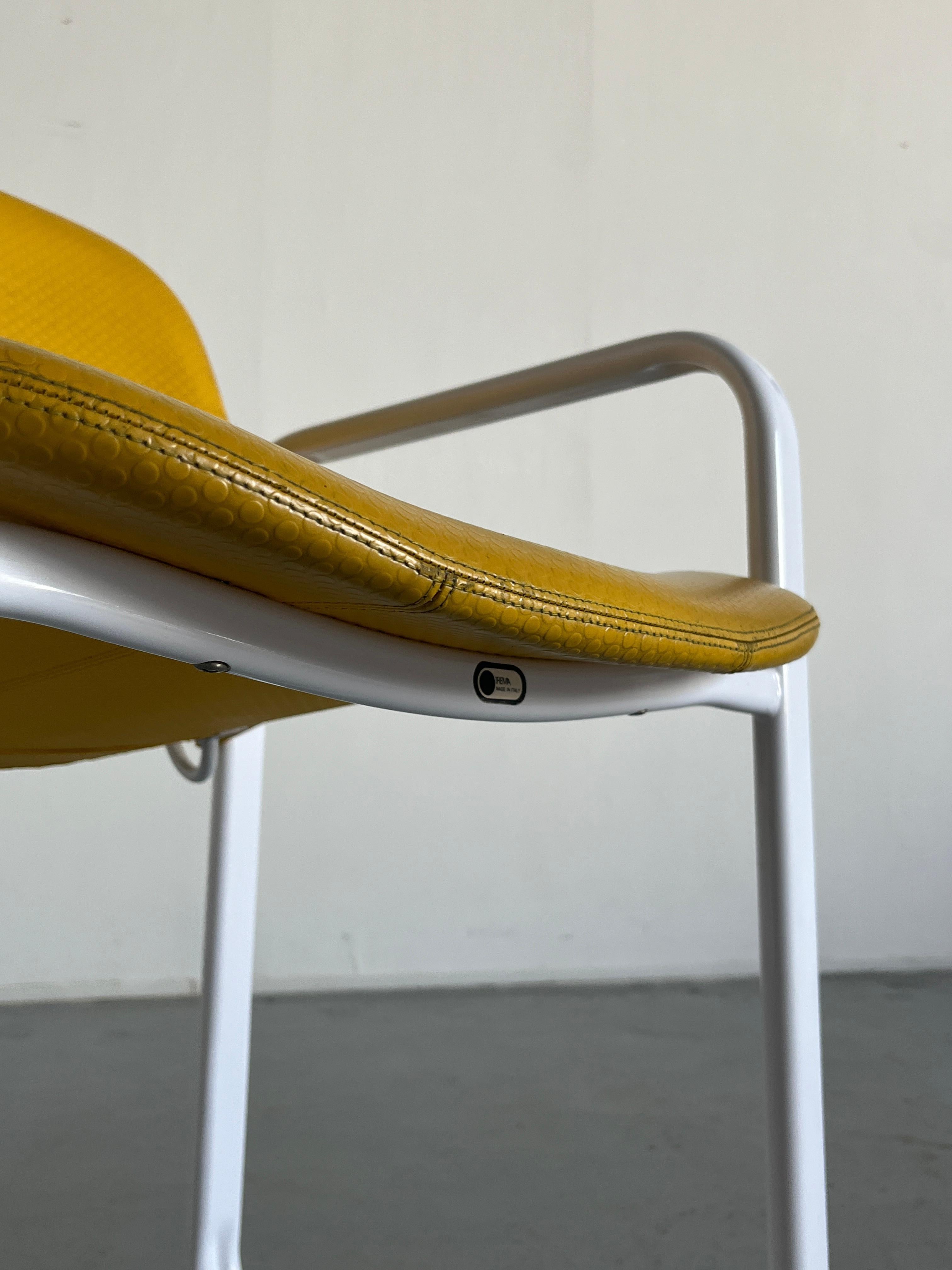 Postmodern Memphis Style Armchair by Thema Italy, 1980s 8