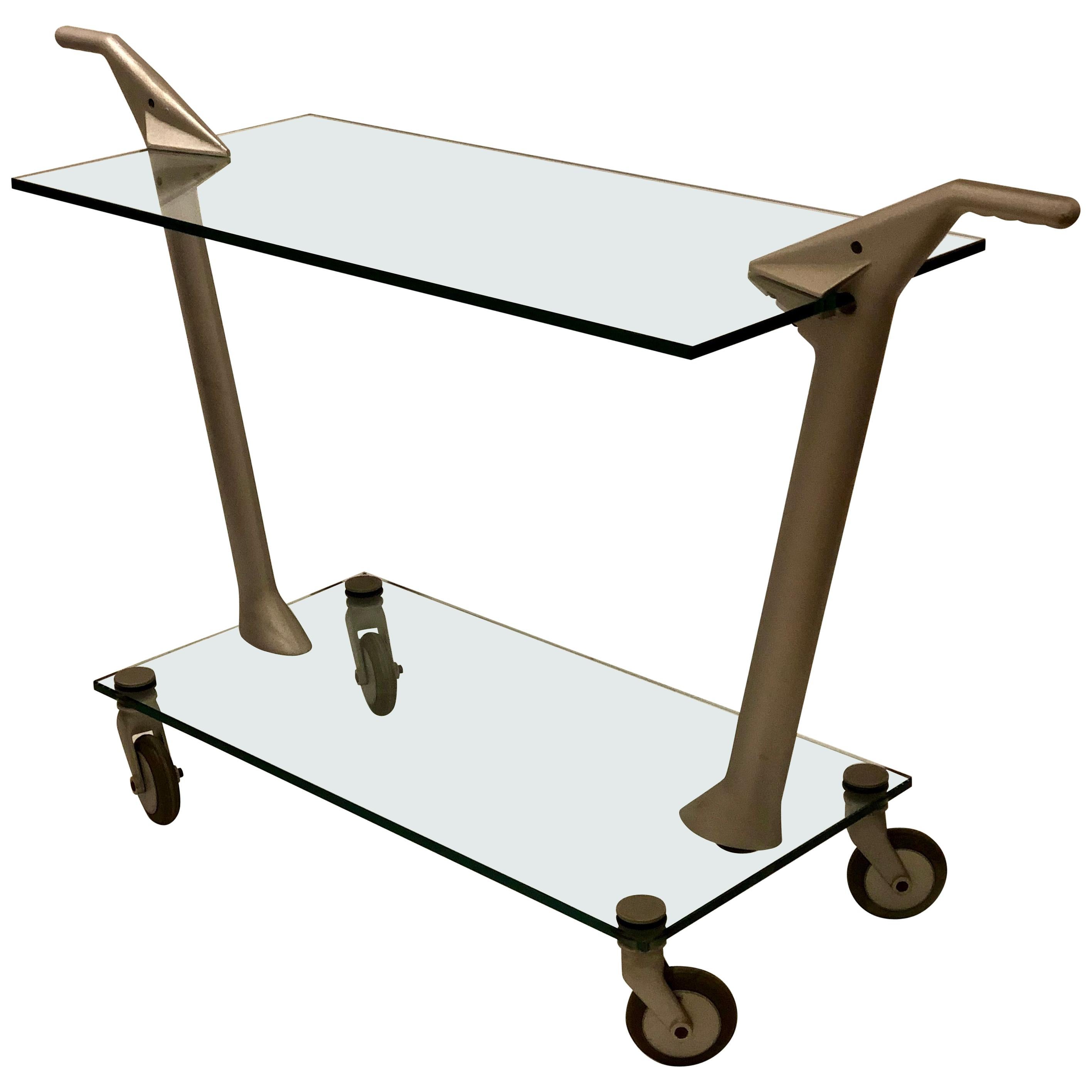 Postmodern Memphis Style Bar Cart by Fontana Arte