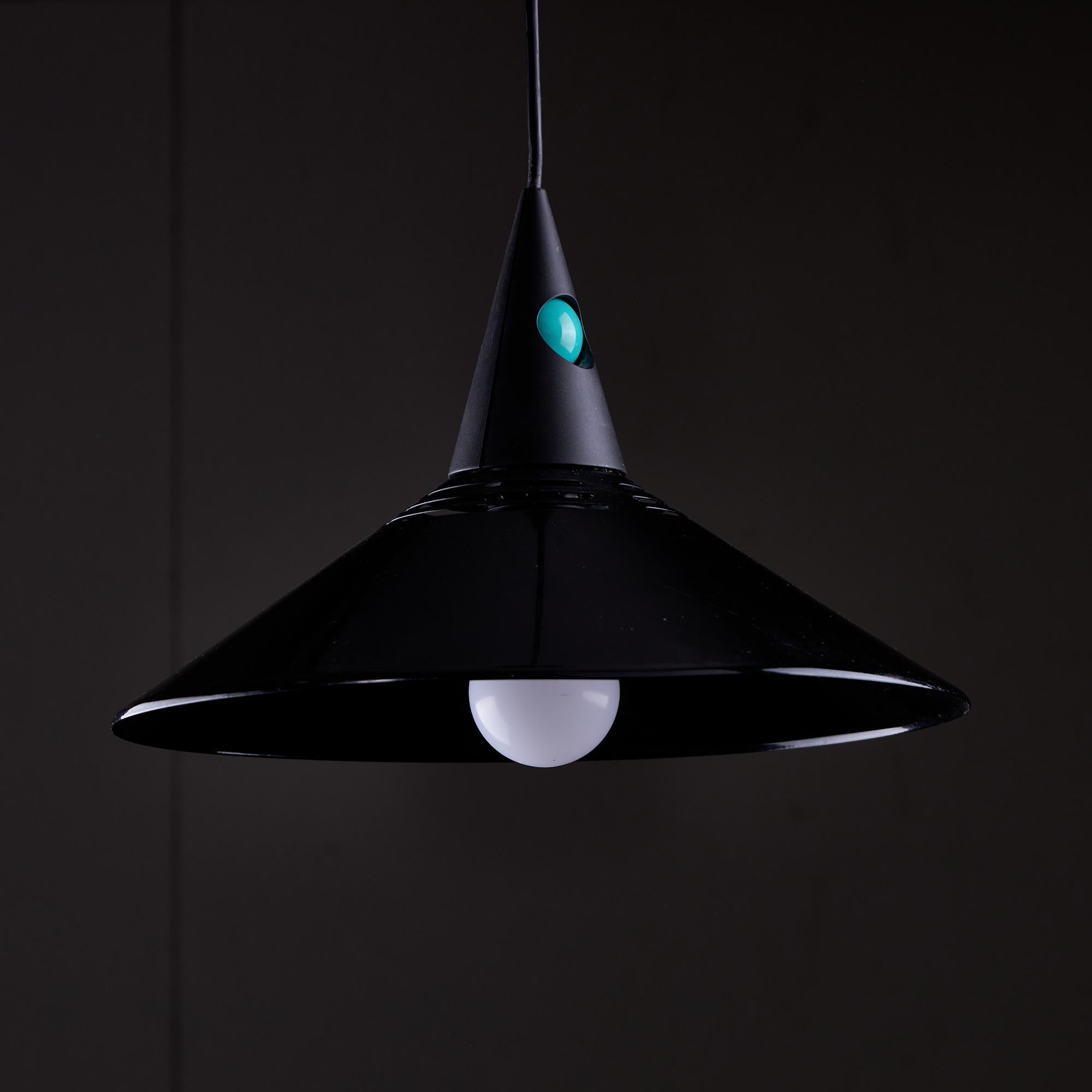 Mid-Century Modern Postmodern Memphis Style Pendant Model 97536-06 by Brilliant Leuchten For Sale