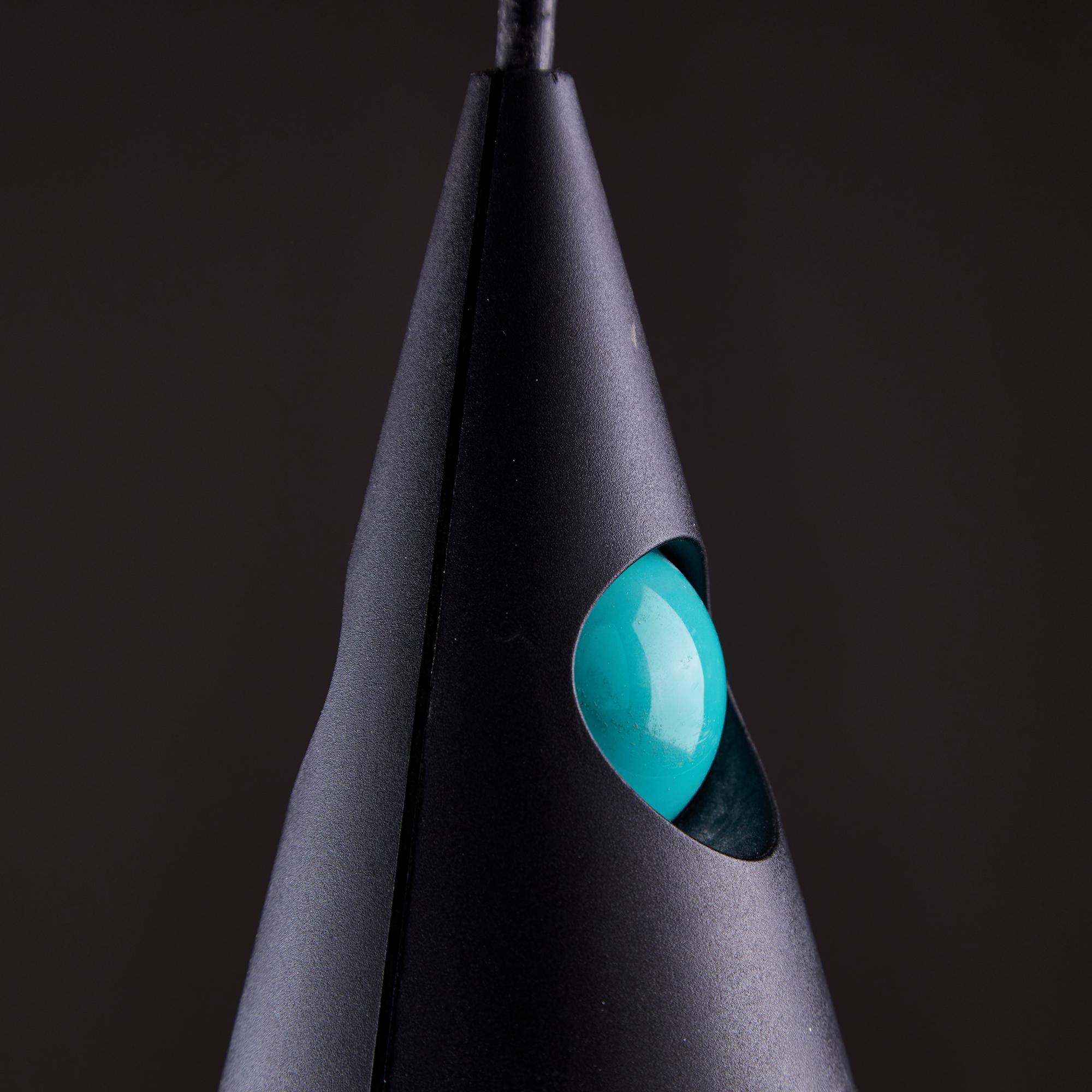 Postmodern Memphis Style Pendant Model 97536-06 by Brilliant Leuchten In Good Condition For Sale In Budapest, HU