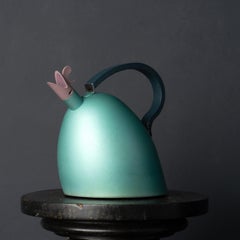 Postmodern Memphis Style Whistling Kettle by Maurizio Duranti for Barazzoni