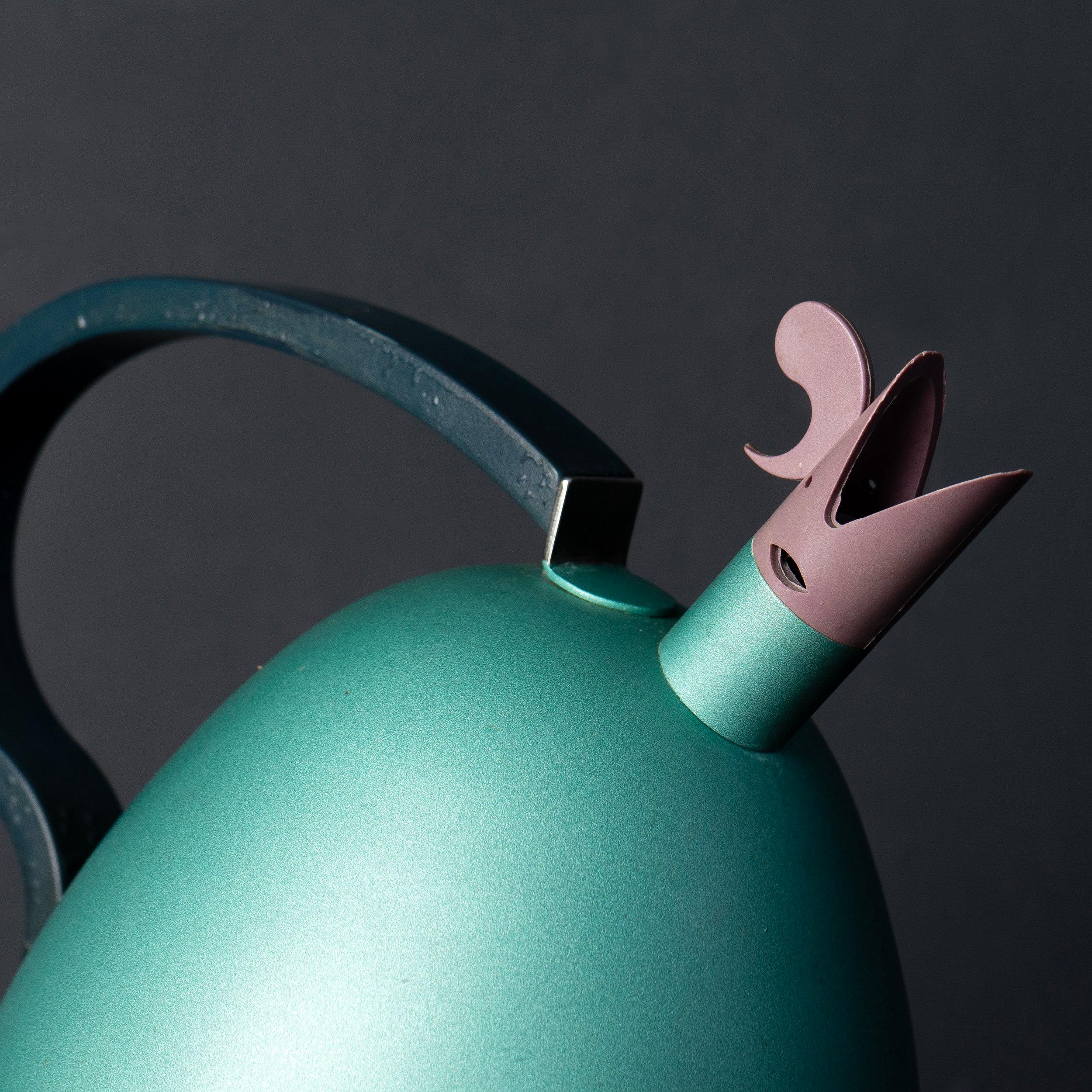 20th Century Postmodern Memphis Style Whistling Kettle by Maurizio Duranti for Barazzoni