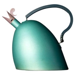 Vintage Postmodern Memphis Style Whistling Kettle by Maurizio Duranti for Barazzoni