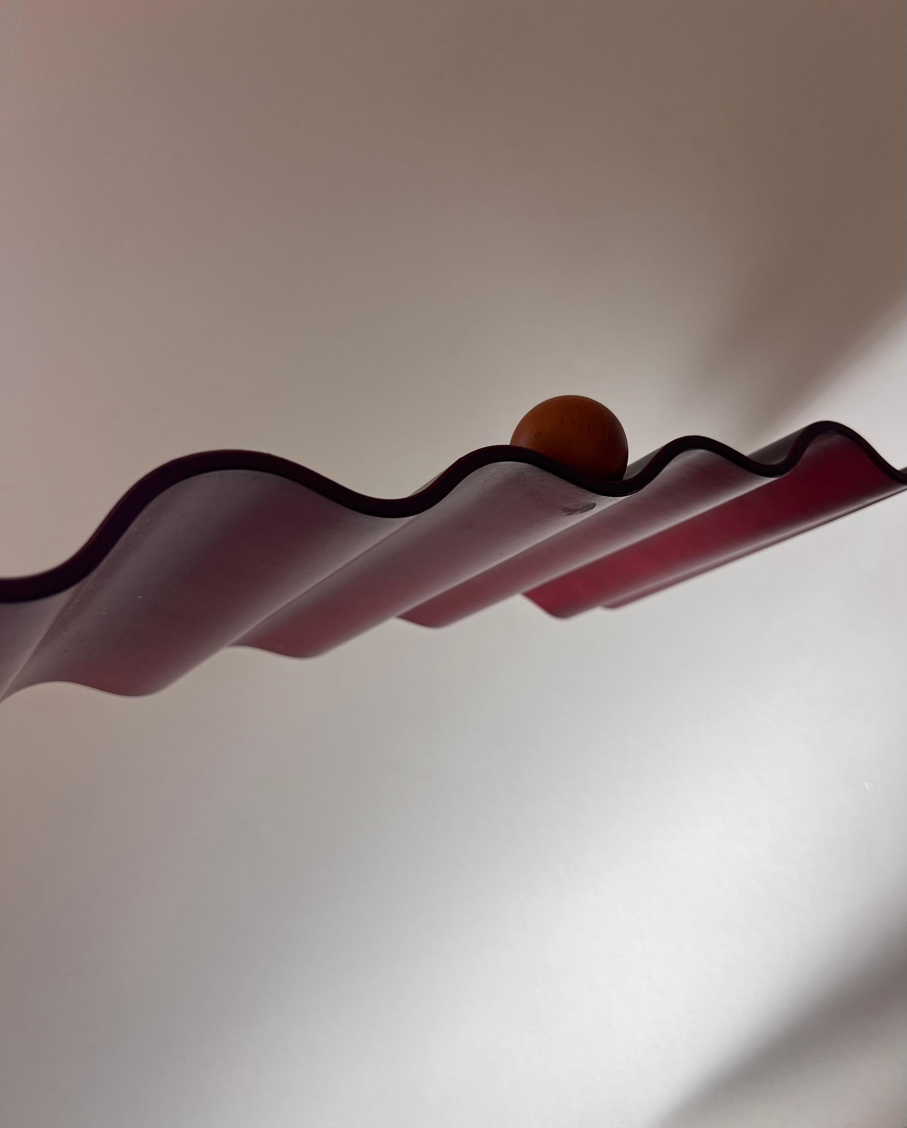 Postmodern Memphis style wine rack, 1992 For Sale 4