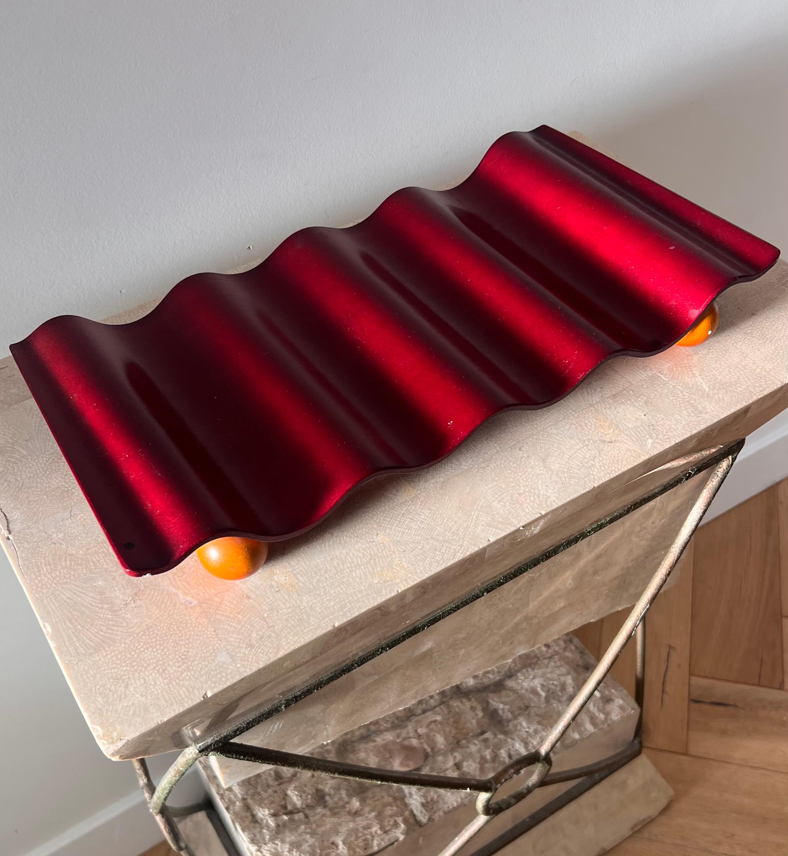 Postmodern Memphis style wine rack, 1992 For Sale 6