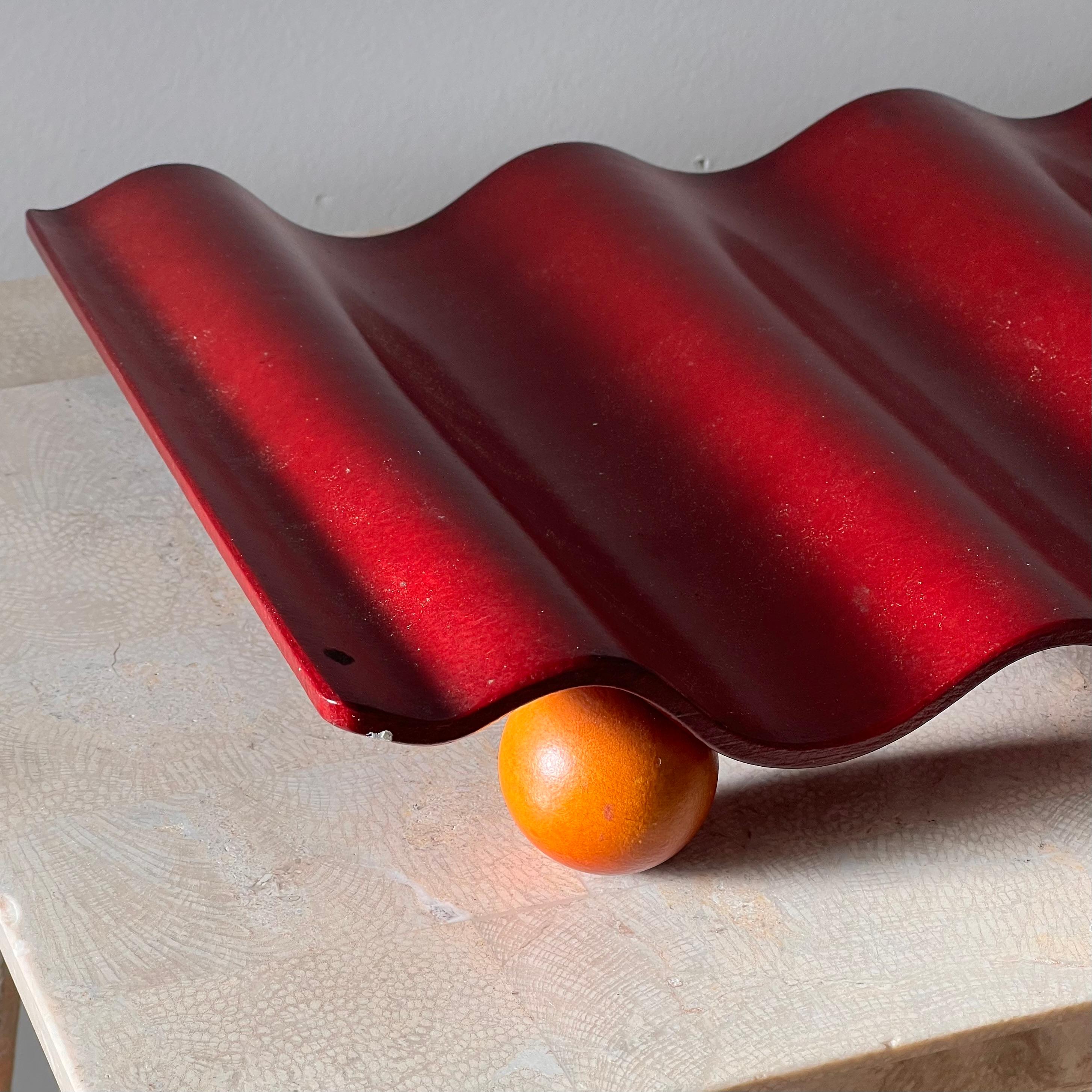 Postmodern Memphis style wine rack, 1992 For Sale 1