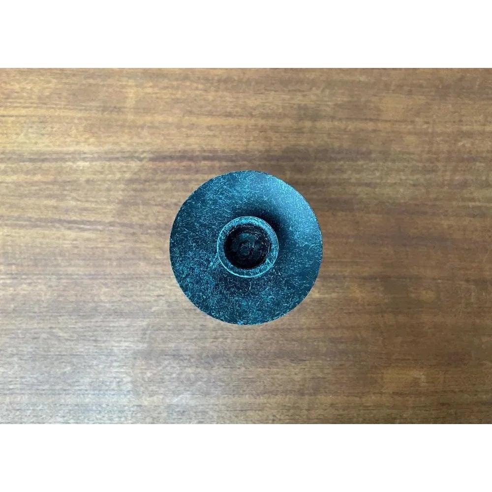 Portavelas posmoderno de metal y bambú de Wagner Design, años 80 Posmoderno en venta