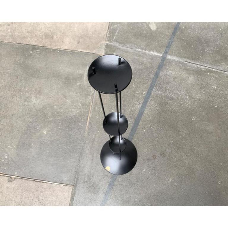 Porte-bougies Zenlight postmoderne en métal de Wagner Design en vente 3