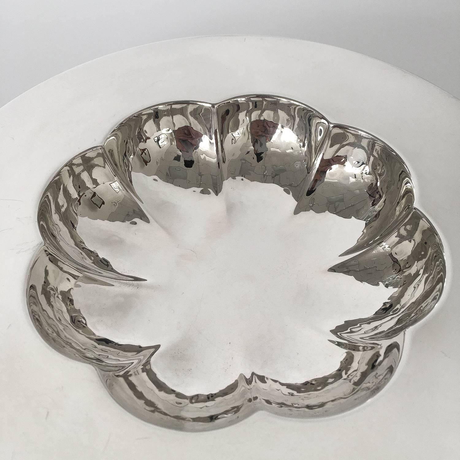 20th Century Postmodern Michael Graves Silver Plate Bowl for Swid Powell