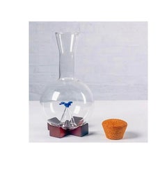 PostModern Michael Graves Swid Powell Handblown Glass Aerator Wine Decanter
