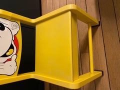 Sedia Mickey postmoderna di Pierre Colleu per Starform e Disney, Francia anni '80.